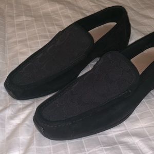Coach slip on loafers